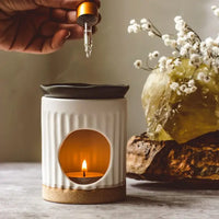 Navy Handmade Ceramic Burner