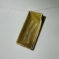 Asparagus Linen Napkins (Set of 2)