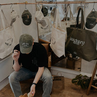 ‘Self Care Club' Olive Cap