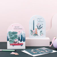Merry & Bright Christmas Card