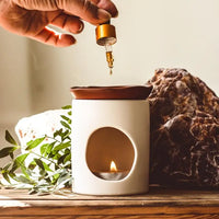 Rust Handmade Ceramic Burner