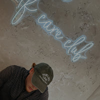 ‘Self Care Club' Olive Cap