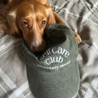 ‘Self Care Club' Olive Cap