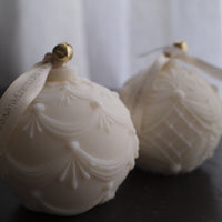 Bauble Pillar Candles