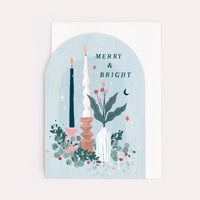 Merry & Bright Christmas Card
