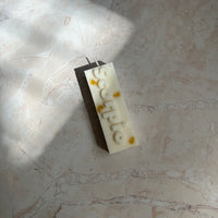 Crystal infused zodiac candles
