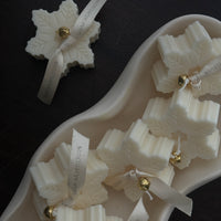 Snowflake Pillar Candle