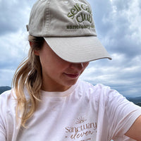 ‘Self Care Club' Olive Cap