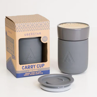 Ceramic Carry Cup - Space Grey
