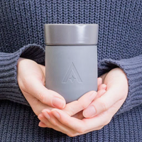 Ceramic Carry Cup - Space Grey