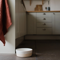 Handcrafted Ceramic Dog Bowl