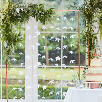 White Origami Flower Backdrop