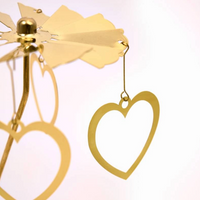 Rotating Candle Carousel - Hearts