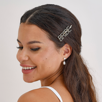 Embellished 'Bride' Hair Slide