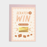 Maid of Honor Scratch Greeting Card