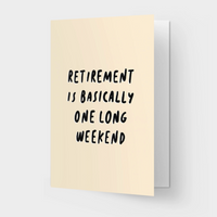 Retirement Greeting Card
