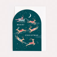 Reindeer Christmas Card