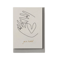 'You're Hitched' Wedding/ Engagement Card