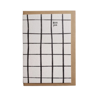 'Miss You' Card