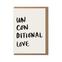 'Unconditional Love' Card