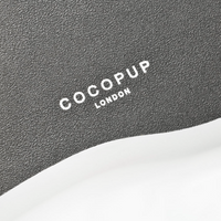 Dog Bowl Mat - Monochrome Spots