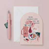 For Mum Brunch Card
