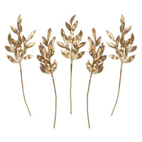 Gold Stems Faux Foliage