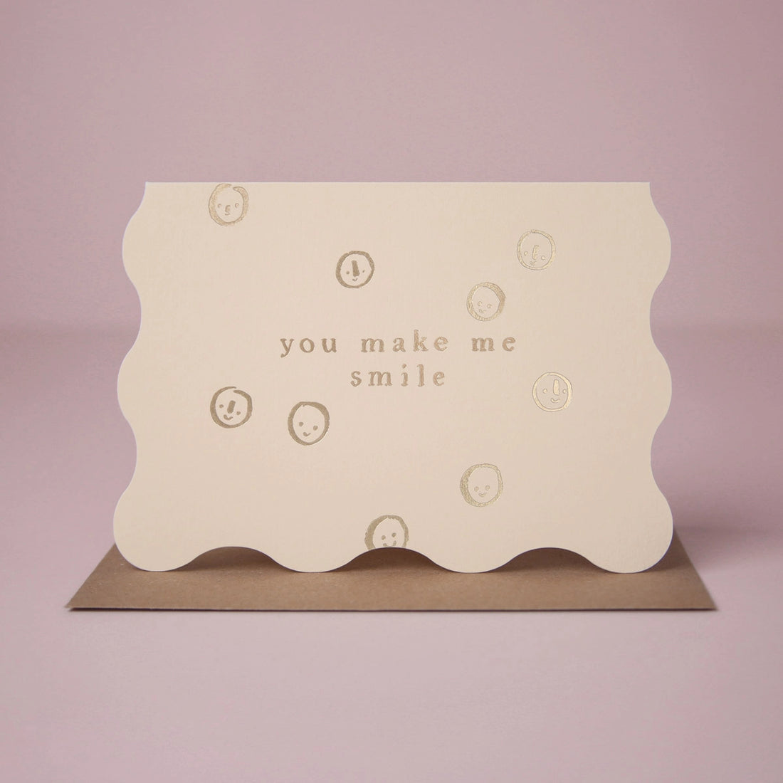 You Make Me Smile Card