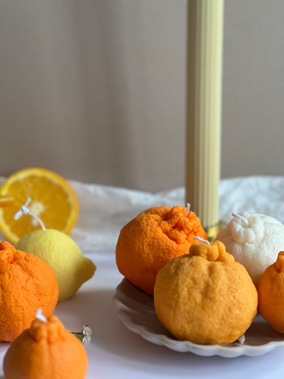 Clementine Candle