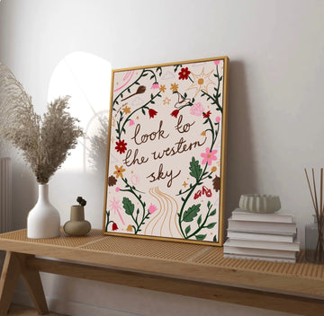 'Look To the Western Sky' Wall Art