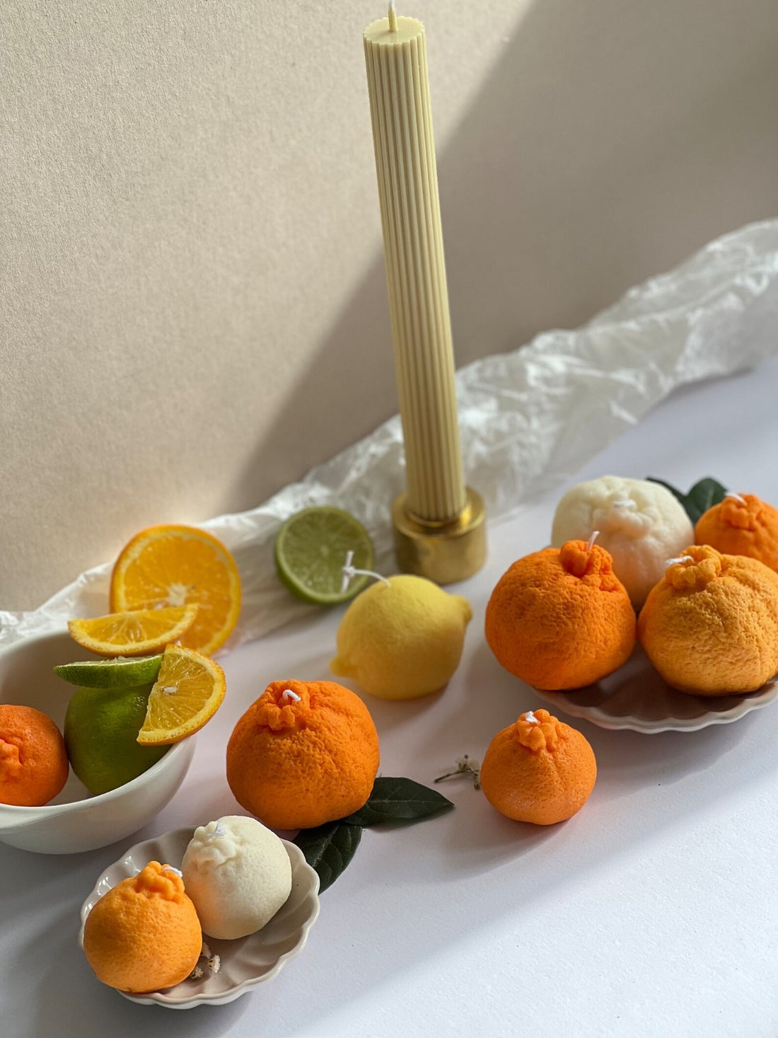 Clementine Candle