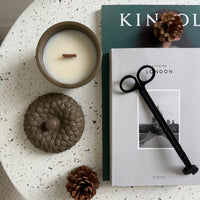 MOSS WOOD ACORN CANDLE