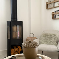 MOSS WOOD ACORN CANDLE