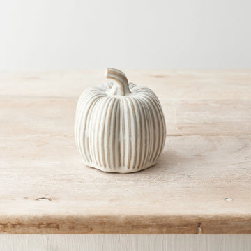 Small Ceramic Pumpkin