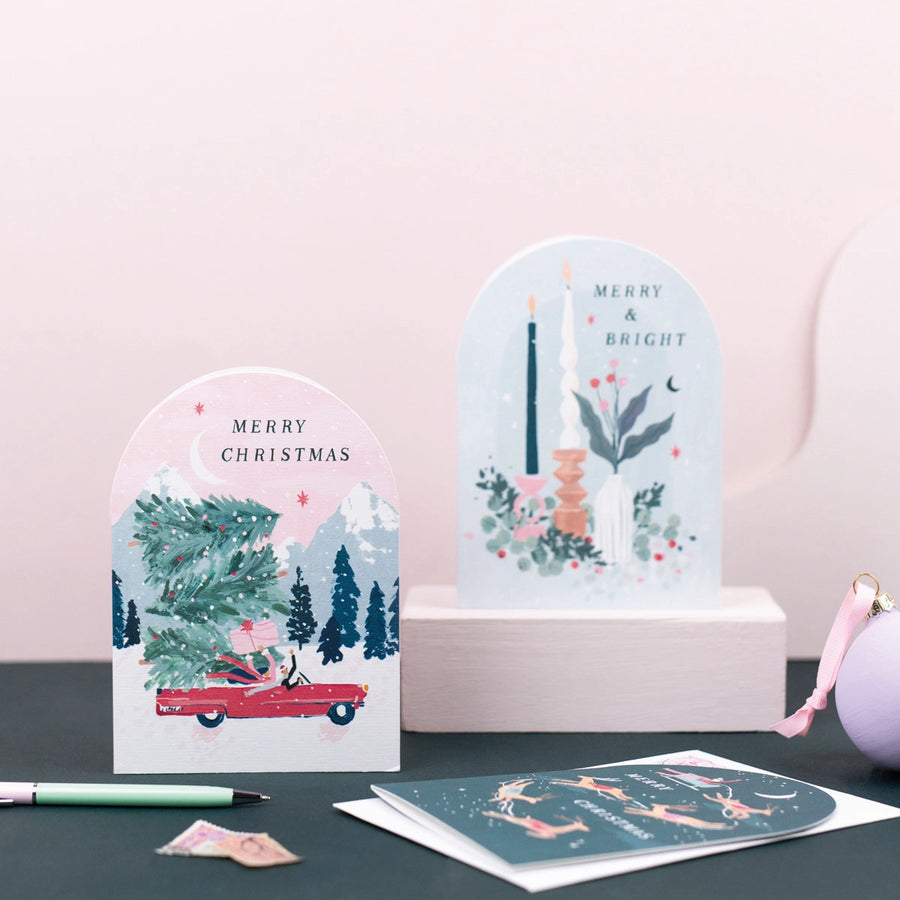 Merry & Bright Christmas Card