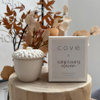 COSY CASHMERE ACORN CANDLE