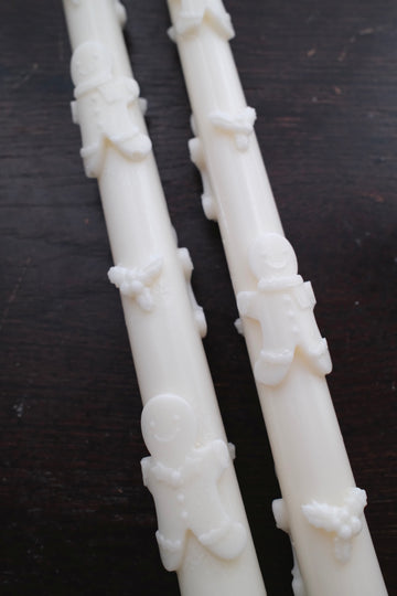 Gingerbread Taper Candlestick