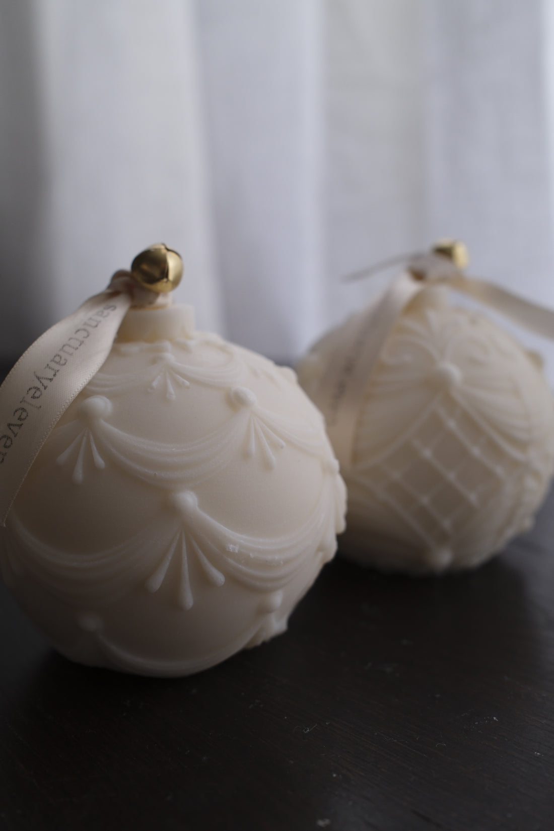 Bauble Pillar Candles