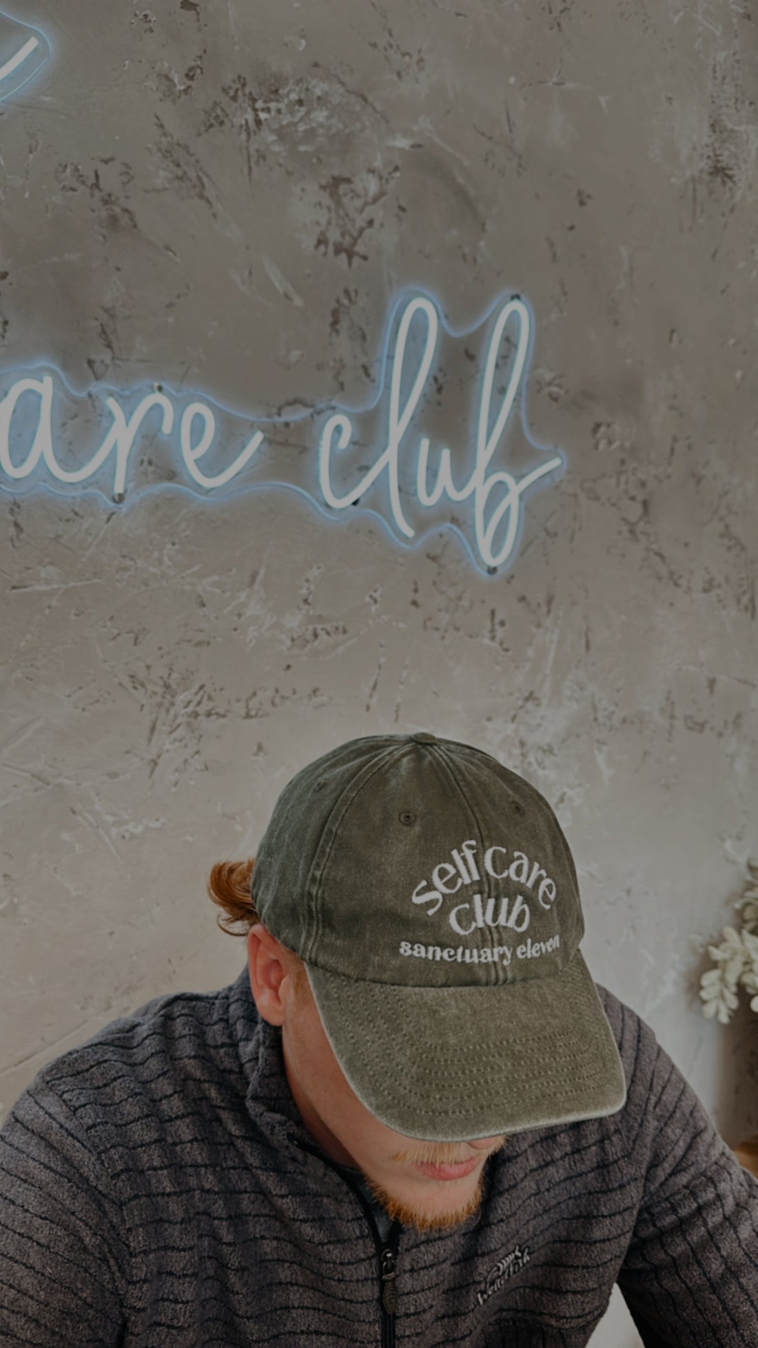 Pre-Order : 'Self Care Club' Olive Cap