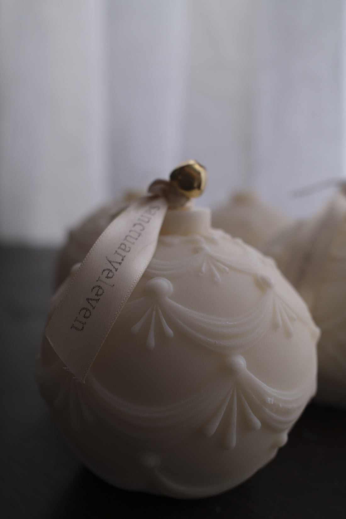 Bauble Pillar Candles