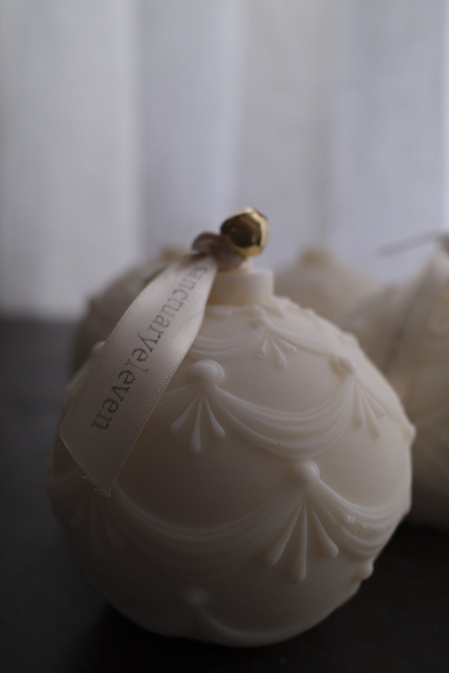 Bauble Pillar Candles