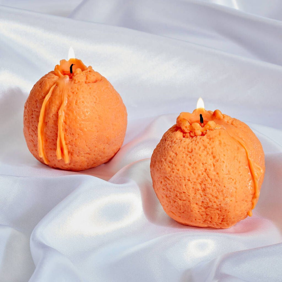 Clementine Candle