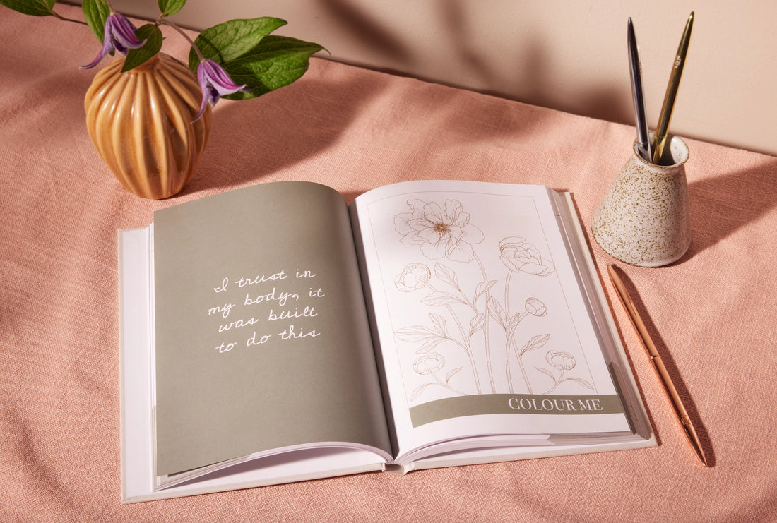 Mama Notes: Pregnancy Journal For Positive Birth