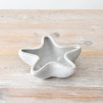 Glazed Starfish Pot