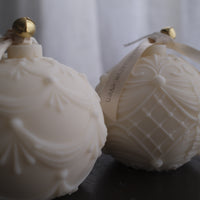 Bauble Pillar Candles