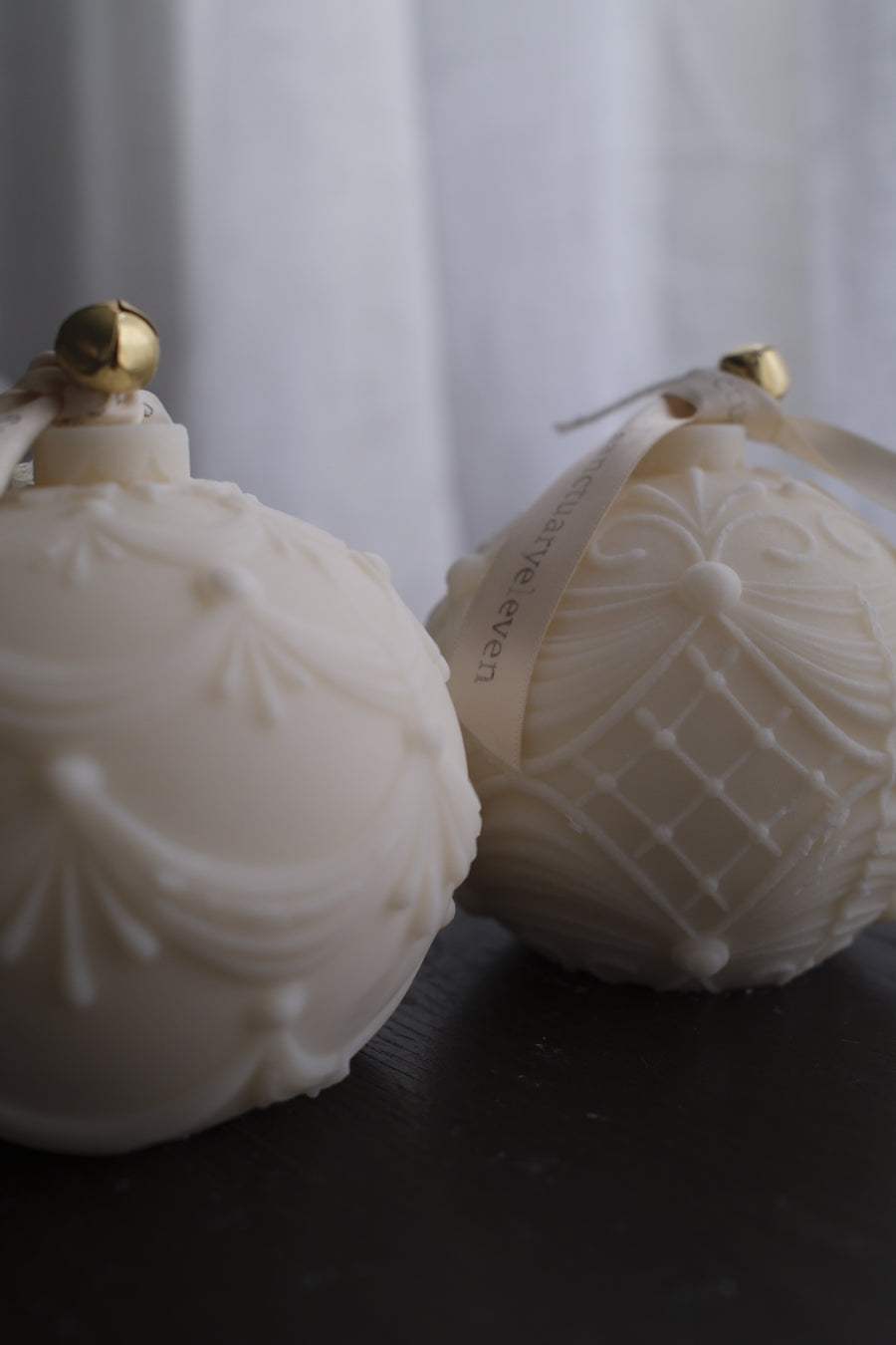 Bauble Pillar Candles