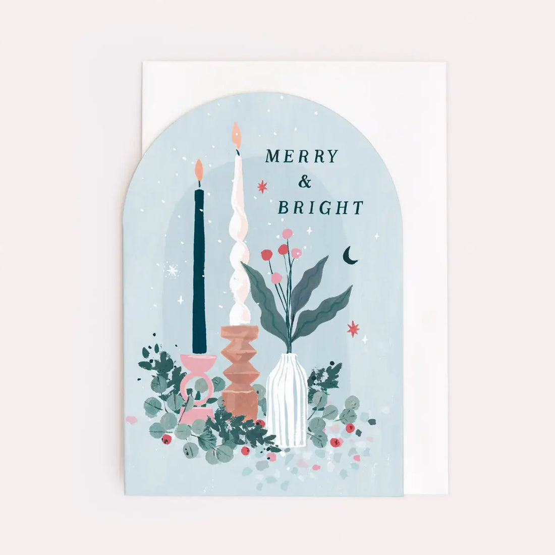 Merry & Bright Christmas Card