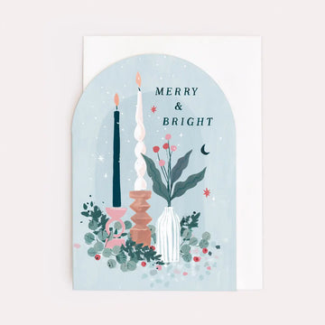 Merry & Bright Christmas Card