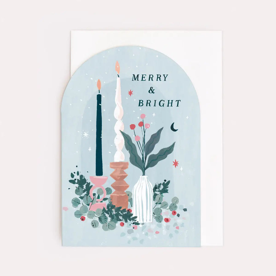 Merry & Bright Christmas Card