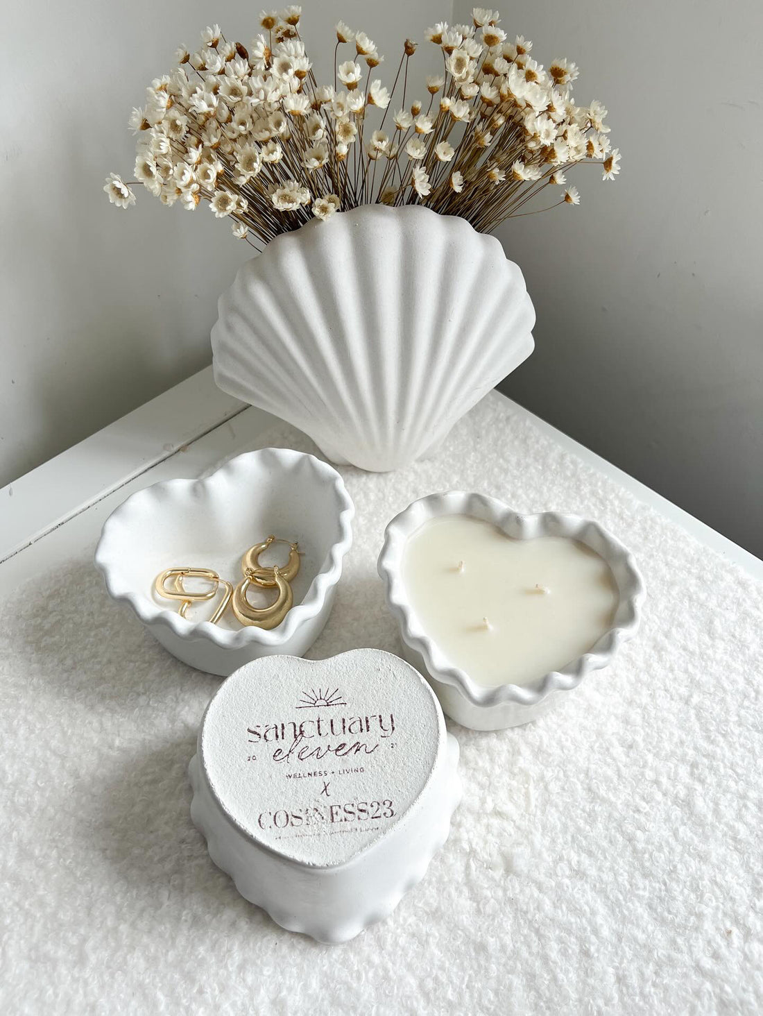 S11 X Cosiness23 Heart Pot Candle
